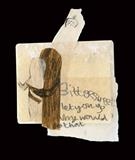 Bittersweet, I let you go.. by Alice Leach, Painting, Collage