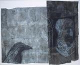 I will never let you go by Alice Leach, Painting, Mixed Media on paper