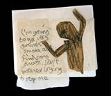 I'm going to get very drunk.... by Alice Leach, Painting, Collage
