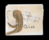 It's easy keeping you quiet by Alice Leach, Painting, Collage