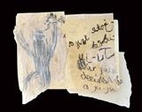Our fate decided by a JuJu by Alice Leach, Painting, Collage