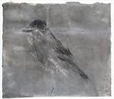Songbird  III by Alice Leach, Painting, Mixed Media on paper