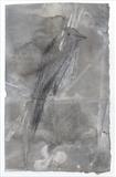 Songbird  XV by Alice Leach, Painting, Mixed Media on paper