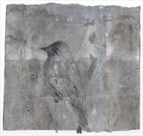 Songbird  XVII by Alice Leach, Painting, Mixed Media on paper