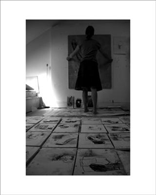 Alice in her studio by Alice Leach, Photography