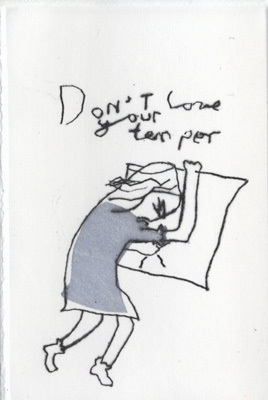Good girls must... by Alice Leach, Artist Print, Drypoint