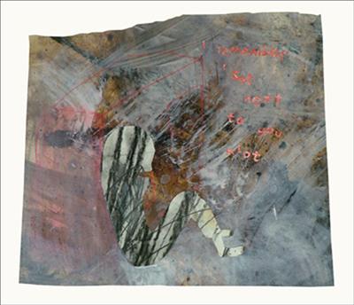 I remember I sat next to you alot by Alice Leach, Painting, Mixed Media on paper