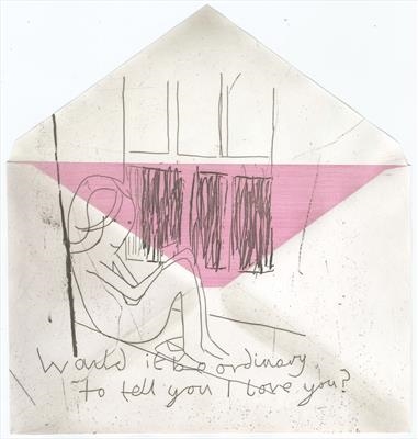 Would it be ordinary to tell you I love you? by Alice Leach, Artist Print